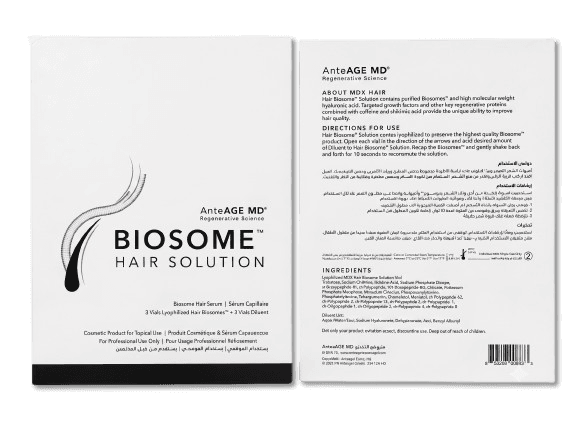 AnteAGE MDX Hair Biosomes